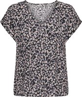 JdY JDYSTARR LIFE S/S V-NECK TOP WVN Dames Top - Maat 42