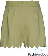 Vero Moda Nicole HW Shorts Sage GROEN 40