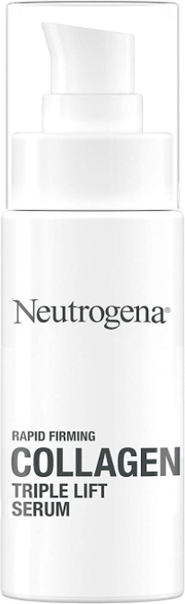 Neutrogena Rapid Firming Collagen Triple Lift Face Serum - hydraterend serum met collageen en aminozuur voor een zichtbaar stevige en gladde huid - lichtgewicht - mineraalolie- en kleurstofvrij- 30ml