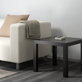 IKEA®  Tafeltje - zwartbruin bijzettafel - kindertafel vierkant - salontafel hout - kleine tafel - modern - 55x55 cm