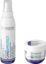 SPA MASTER Heat Protection Spray & Protection Cream Voordeelpakket - Anti-statische Hitte-beschermende Spray & Haarpunten-crème - 200ML + 100ML