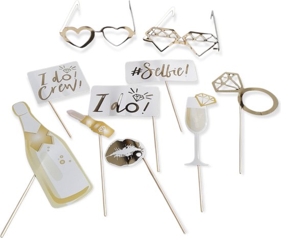 Photo Booth rekwisieten kit, 20 stuks foto rekwisieten photobooth, kinderfeest foto rekwisieten, DIY foto rekwisieten, grappige papieren bosdieren thema foto rekwisieten voor kinderverjaardag, feest