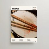 Whiplash Poster - Minimalist Filmposter A3 - Whiplash Movie Poster - Whiplash Merchandise - Vintage Posters - 2