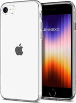 Coque iPhone SE 2022 | Étui en silicone transparent | Cas de couverture arrière | Coque de protection iPhone SE 2022 / 2020 / 8 / 7
