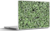 Laptop sticker - 11.6 inch - Keien - Groen - Graniet - 30x21cm - Laptopstickers - Laptop skin - Cover