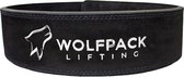Wolfpack Lifting -  Lever Belt - Lifting Belt - Powerlift Riem - Zwart/Wit - M
