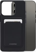 Apple iPhone 13 Pro Hoesje - Mobilize - Rubber Gelly Serie - TPU Backcover - Zwart - Hoesje Geschikt Voor Apple iPhone 13 Pro