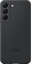 Samsung Siliconen Hoesje - Samsung Galaxy S22+ - Zwart