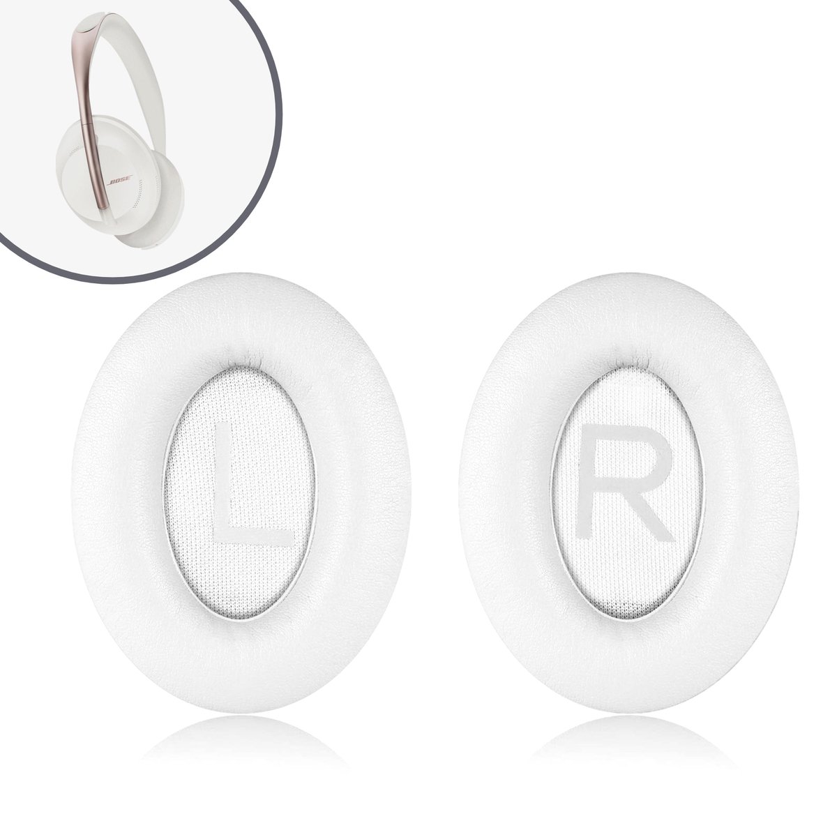 Oorkussens geschikt voor Bose 700 / Bose NC 700 - Oorkussens voor koptelefoon - Ear pads headphones wit