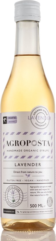 Lavendelsiroop 500ml Agropošta BIO