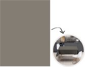 Tafelkleed - Tafellaken - 130x170 cm - Grijs - Kleuren - Effen - Binnen en Buiten
