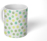 Mok - Koffiemok - Stippen - Pasen - Patronen - Mokken - 350 ML - Beker - Koffiemokken - Theemok