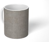 Mok - Patroon - Beton print - Grijs - Mokken - 350 ML - Beker - Uitdeelcadeautjes