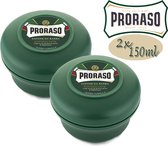 Proraso Sapone - 2x150 ml - Scheerzeep- duo pak