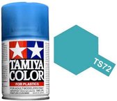 Tamiya TS-72 Clear Blue Transparent - Gloss - Acryl Spray - 100ml Verf spuitbus
