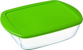 vershoudbak Cook & Store 1,7 liter glas transparant