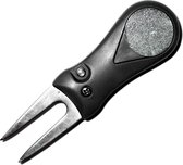 Pitchfork - Inclusief bal marker - pitch fork - inklapbaar - GOLF ACCESSOIRE - Zwart