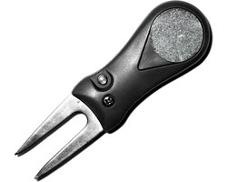 Pitchfork - Inclusief bal marker - pitch fork  - inklapbaar - GOLF ACCESSOIRE - Zwart