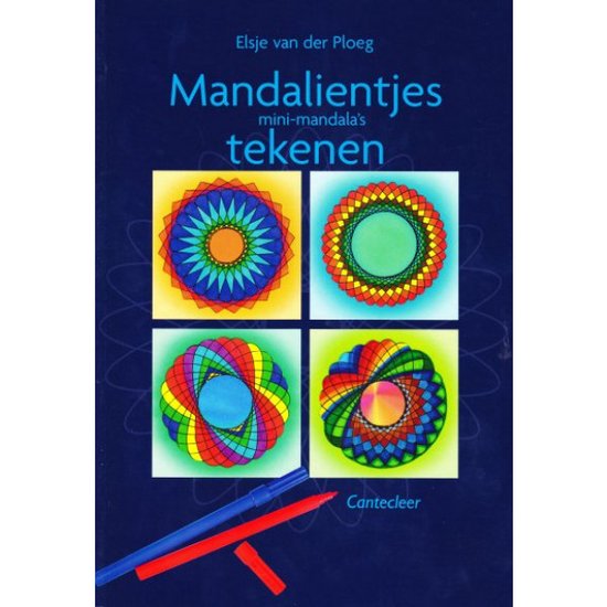 Cover van het boek 'Mandalientjes tekenen' van Elsje van der Ploeg