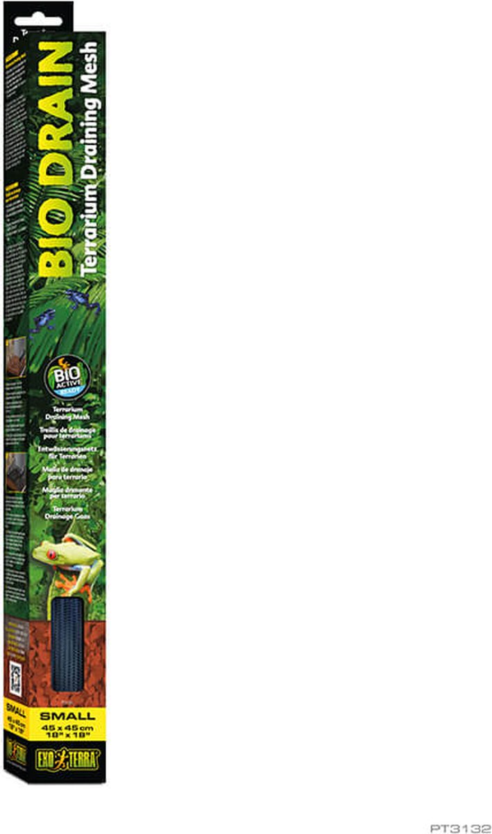 Exo Terra BIO DRAIN MESH Terrarium afvoergaas 45x45cm