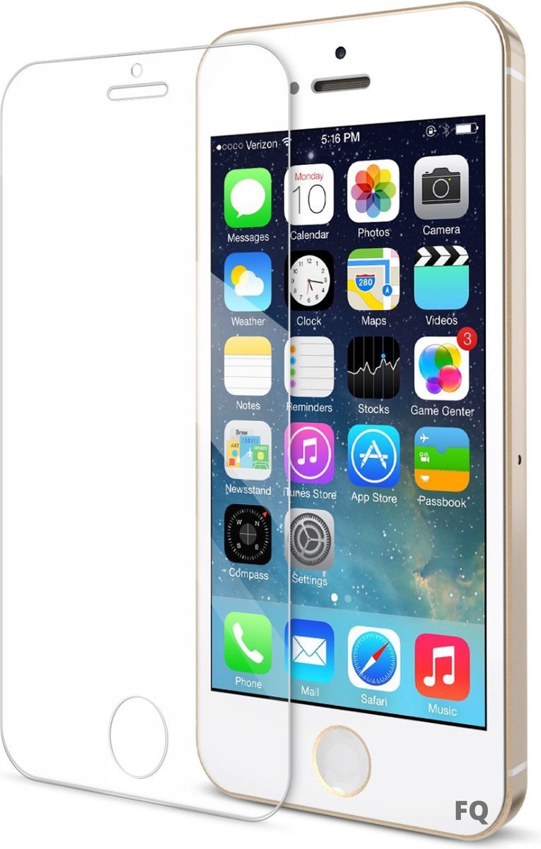 Fooniq Screenprotector Transparant - Geschikt Voor Apple iPhone 5C