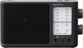 Sony ICF-506 Transistor Radio - Draagbare Radio - Transister Radio Op Batterijen - Zwart