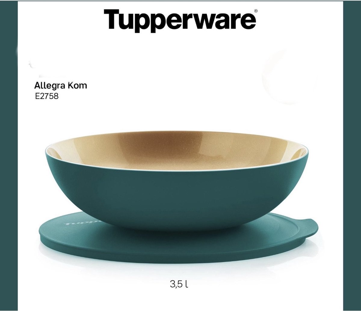 Tupperware Allegra kom 3.5L