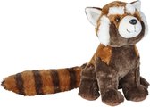 Pluche knuffel dieren Rode Panda 30 cm - Speelgoed wilde dieren knuffelbeesten