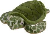Pluche Karetschildpad/zeeschildpad knuffel van 35 cm - Dieren speelgoed knuffels cadeau