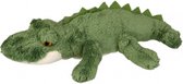 Groene krokodil knuffel 15 cm