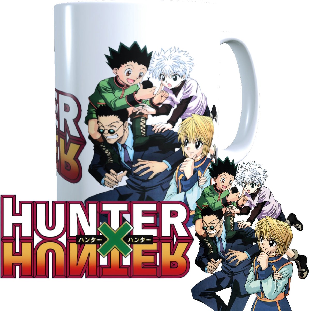 Hunter X Hunter mok - anime mok- anime merchandise - fun mok - manga