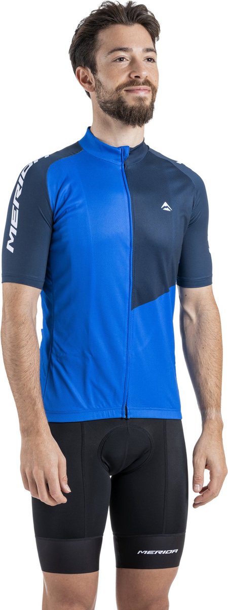 Merida Razor Fietsshirt Blauw Maat M
