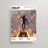 Spiderman Into the Spider-Verse Poster - Minimalist Filmposter A3 - Spider-Man Into the Spider-Verse Movie Poster - Spiderman Merchandise - Vintage Posters - 2