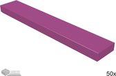 LEGO Tegel 1x6, 6636 Magenta 50 stuks
