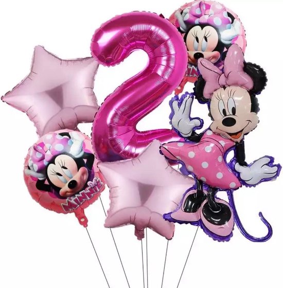Disney Minnie Mouse Party Ballonnen 32 Inch Nummer 2