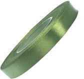 Satijn Lint  Kaki Rot Groen K 12 mm