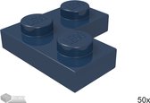 LEGO Plaat 2x2 Hoek, 2420 Donkerblauw 50 stuks