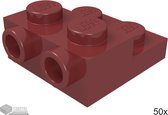 LEGO 99206 Donkerrood 50 stuks