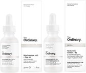 THE ORDINARY BESTSELLERS IN ONE BUNDLE - The Ordinary Hyaluronic Acid 2% + B5 30ML - The Ordinary™ - Niacinamide 10% + Zinc 1% - Serum 30ML