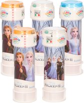 24x Disney Frozen 2 bellenblaas flesjes met spelletje 60 ml voor kinderen - Uitdeelspeelgoed - Grabbelton speelgoed