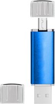 OTG Flash Drive met USB 2.0 en micro-USB  - Voor Android Smartphones - 32GB - Blauw