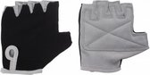 fietshandschoenen Comfort lycra zwart/wit maat XXL