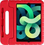 iPad Air 5 Hoes Kinder Hoes 10.9 (2022) Kids Case Hoesje - Rood