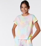 Woody pyjama meisjes - tie dye - 221-2-YPT-S/997 - maat 164