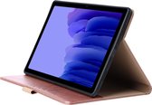 Luxe Tablet Hoes + Standaardfunctie - Geschikt voor Samsung Galaxy Tab A7 Hoes - 10.4 inch (2020) - Roze Goud