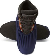 Couvre-chaussures Premium / couvre-chaussures / couvre-chaussures coton bleu avec antidérapant lavable