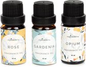 Pick of the Bunch Set of 3 Geuroliën - Roos, Gardenia, Opium