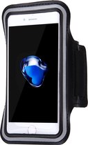 Apple iPhone SE (2022) Hoesje - Mobigear - Serie - Neopreen Sportarmband - Zwart - Hoesje Geschikt Voor Apple iPhone SE (2022)