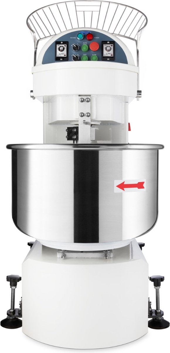 Spiraalkneder - 130 L - 80 Kg Deeg - 2 Snelheden - 400V — afbeelding 5