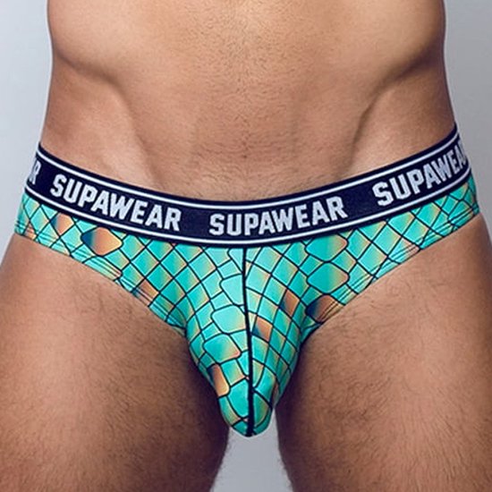 Supawear POW Brief Dragon - MAAT S - Heren Ondergoed - Slip voor Man - Mannen Slip